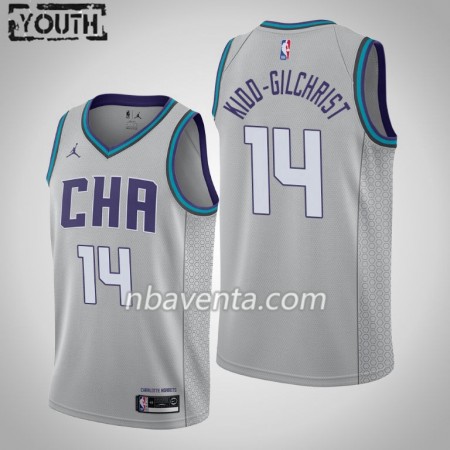 Camiseta Niños Charlotte Hornets Michael Kidd-Gilchrist 14 2019-20 Jordan Brand City Edition Swingman